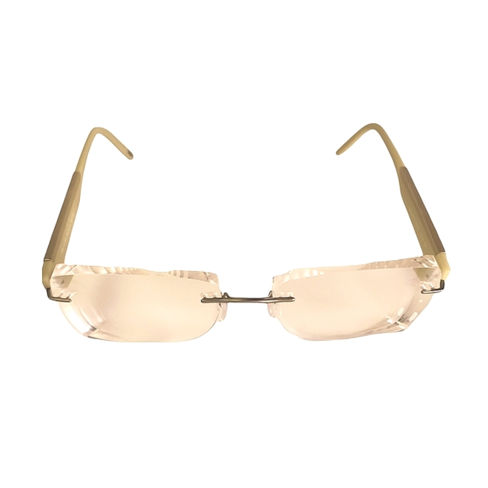 Chartreuse Titan Rimless Glasses